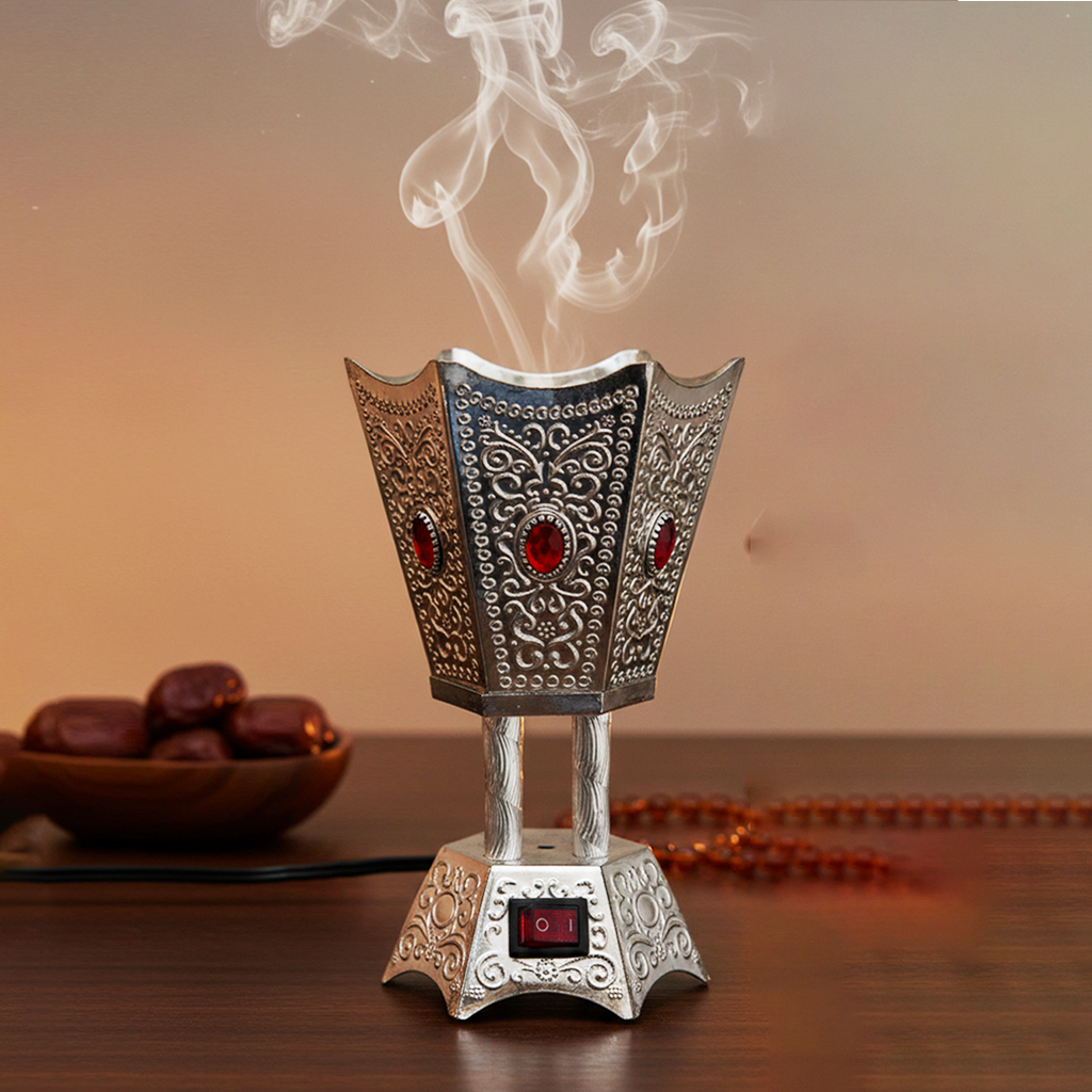 🎁 Royal Imported Bakhoor Value Pack (1 Burner + 2 FREE Fragrances Included)