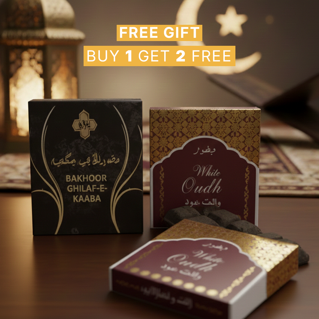 🎁 Royal Imported Bakhoor Value Pack (1 Burner + 2 FREE Fragrances Included)