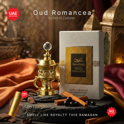 Oud Romancea by Ard Al Zaafaran + FREE ATTAR 🎁 + UAE IMPORTED 🇦🇪